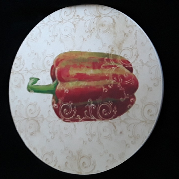 Counter Art - Absorbent Coasters - Vegetables - set of 4 - Picture 2 of 8